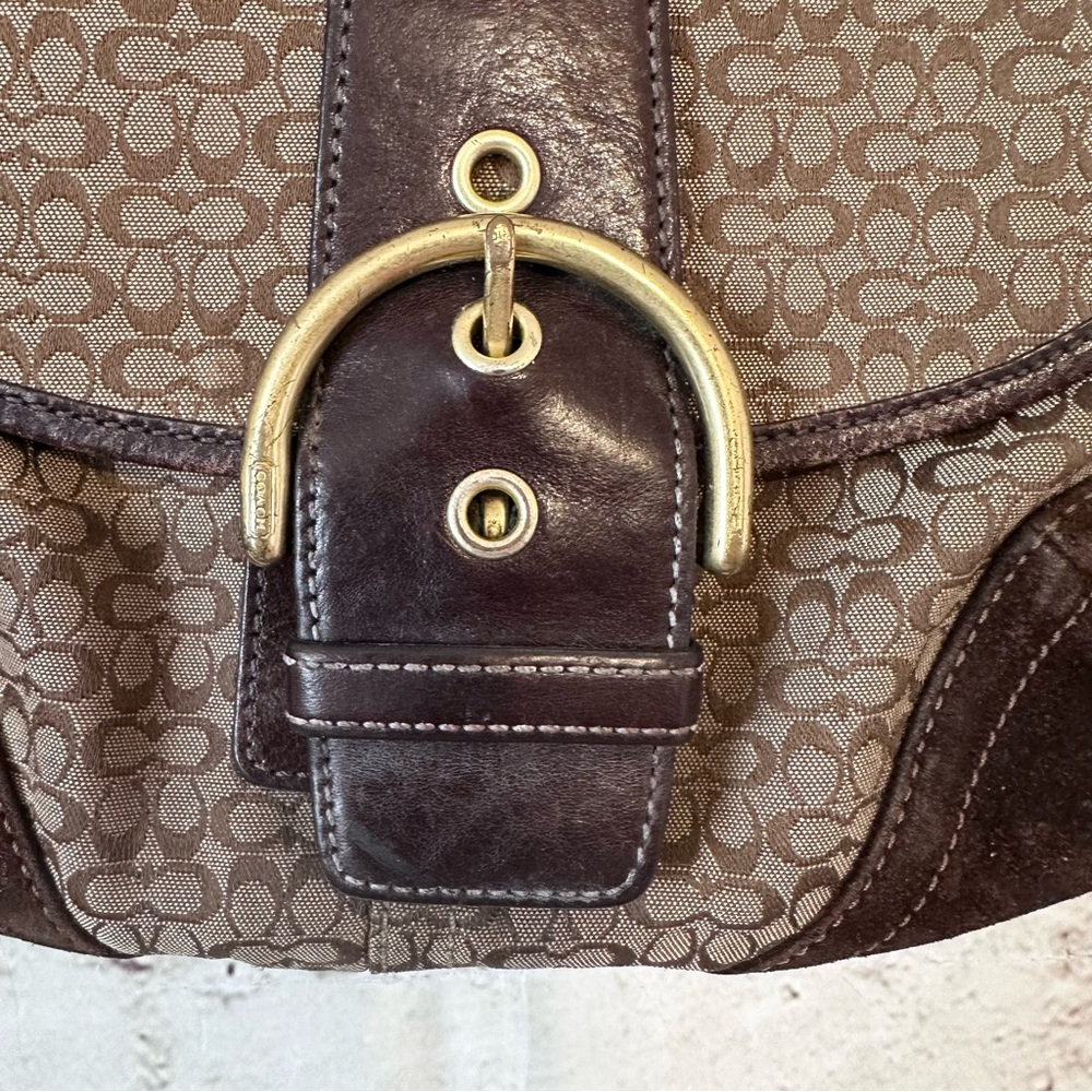 Coach Vintage Y2K Signature Small SoHo Shoulder Bag - Picture 4 of 7